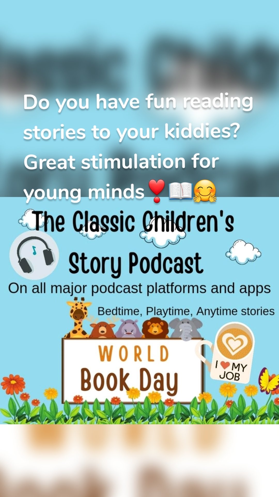 Do you have fun reading stories to your kiddies? Great stimulation for young minds❣📖🤗